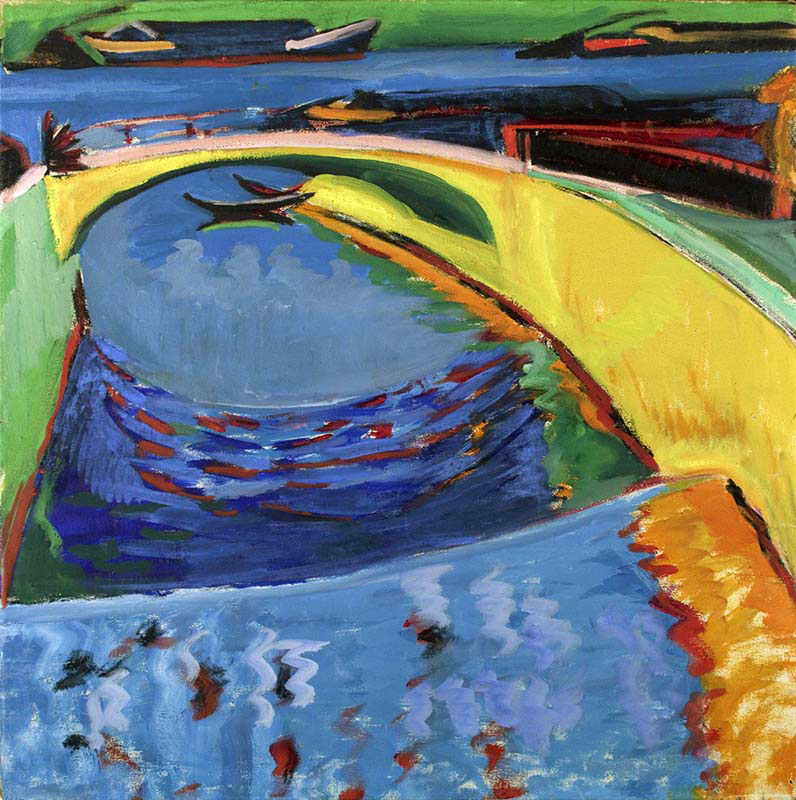 Bridge on the Priessnitzmundung